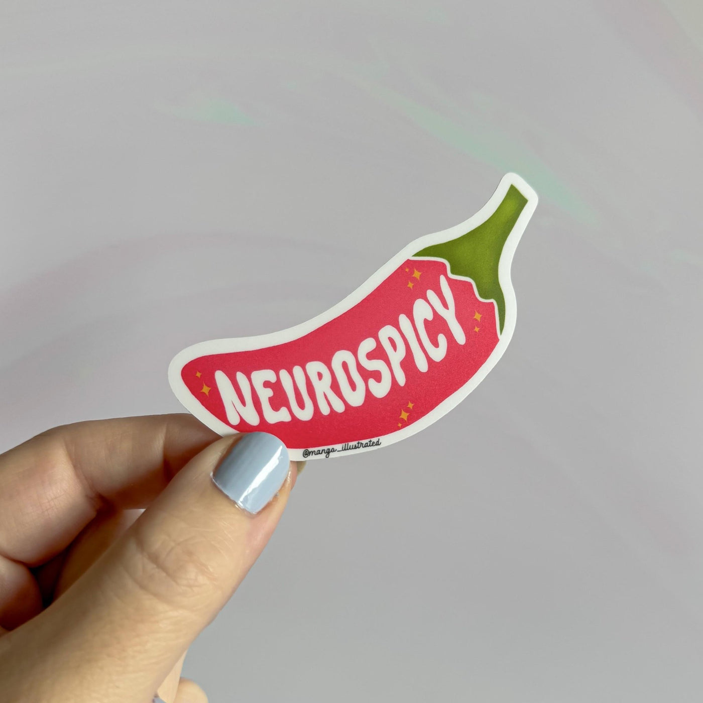 Neurospicy sticker - MangoIllustrated - Sticker