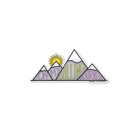 On my hilling journey sticker - MangoIllustrated - Sticker