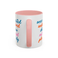 Over - educated under - loved childless millennial Plant Lady Mug - MangoIllustrated - Mug