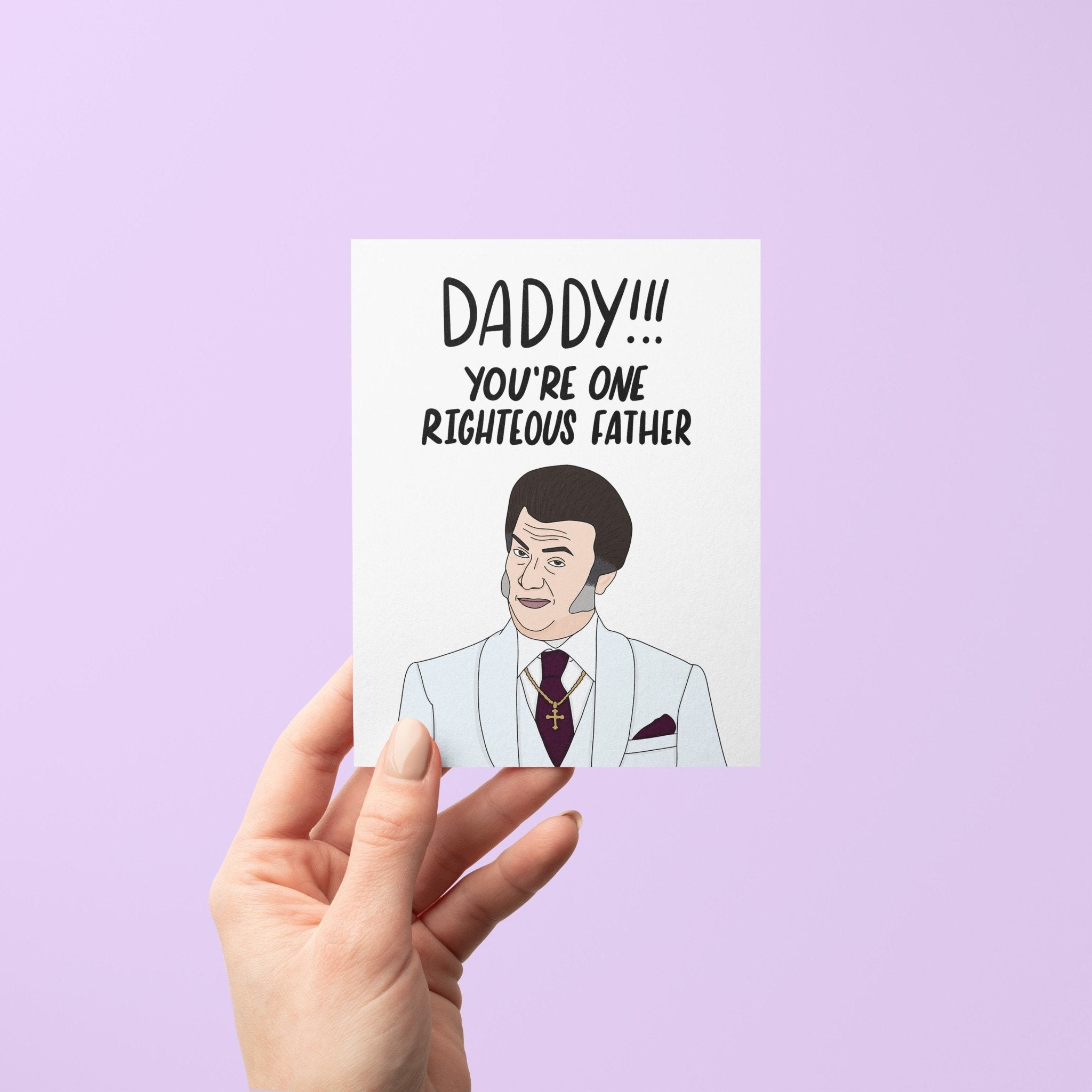 Righteous Gems Father's Day Card - MangoIllustrated - Greeting Cards