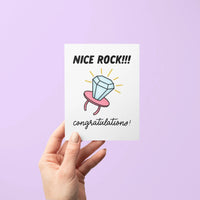 Ring pop engagement card - MangoIllustrated - Greeting Cards