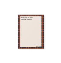 Road not taken evermore notepad - MangoIllustrated - Notepad