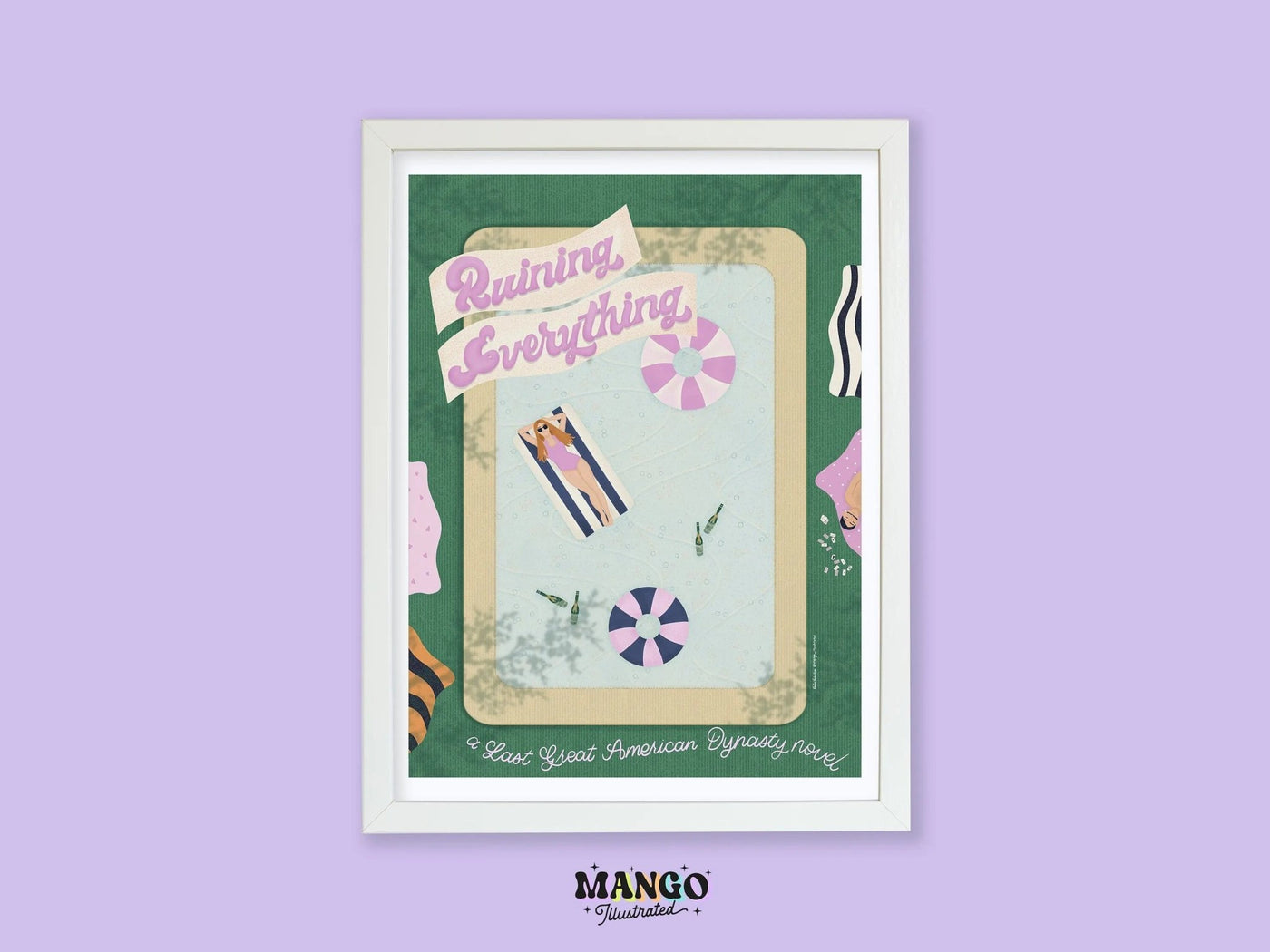 Ruining Everything art print - MangoIllustrated - Physical Art Print