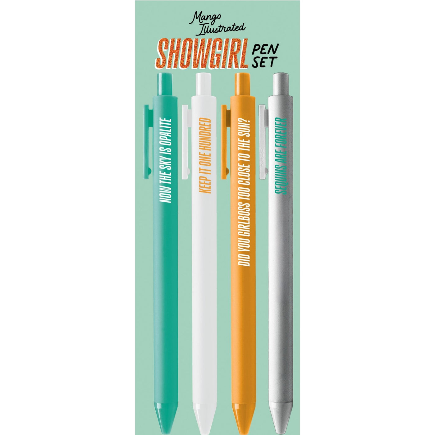 Showgirl Pen Set - Ships October 2025 - MangoIllustrated - Pen Sets
