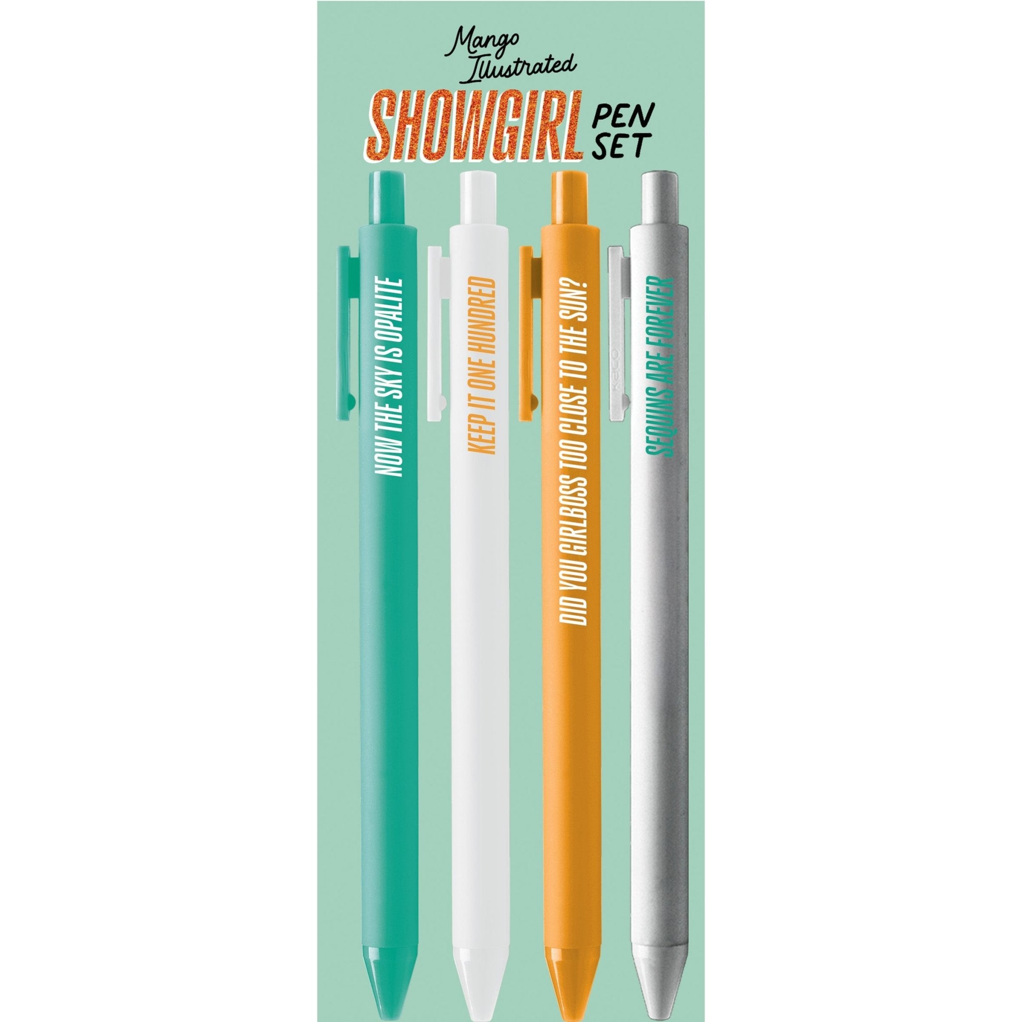 Showgirl Pen Set - Ships October 2025 - MangoIllustrated - Pen Sets