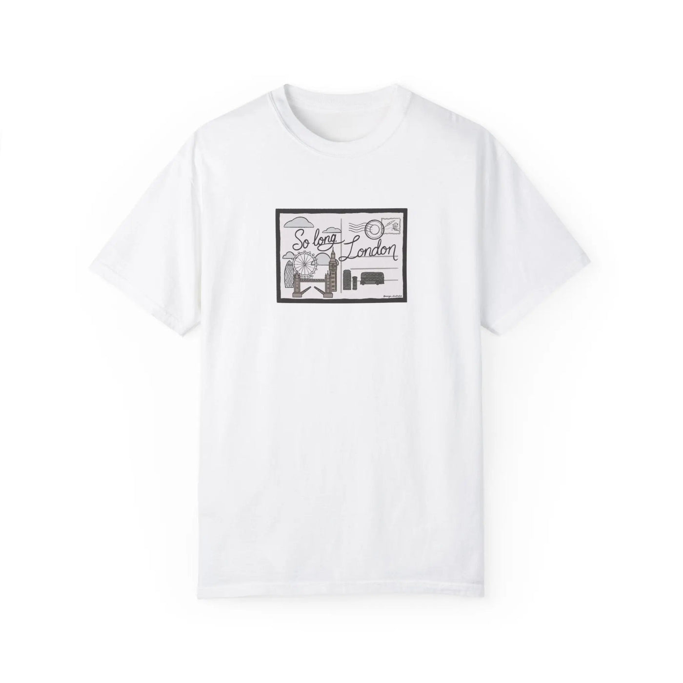 So Long London T - shirt - MangoIllustrated - Apparel