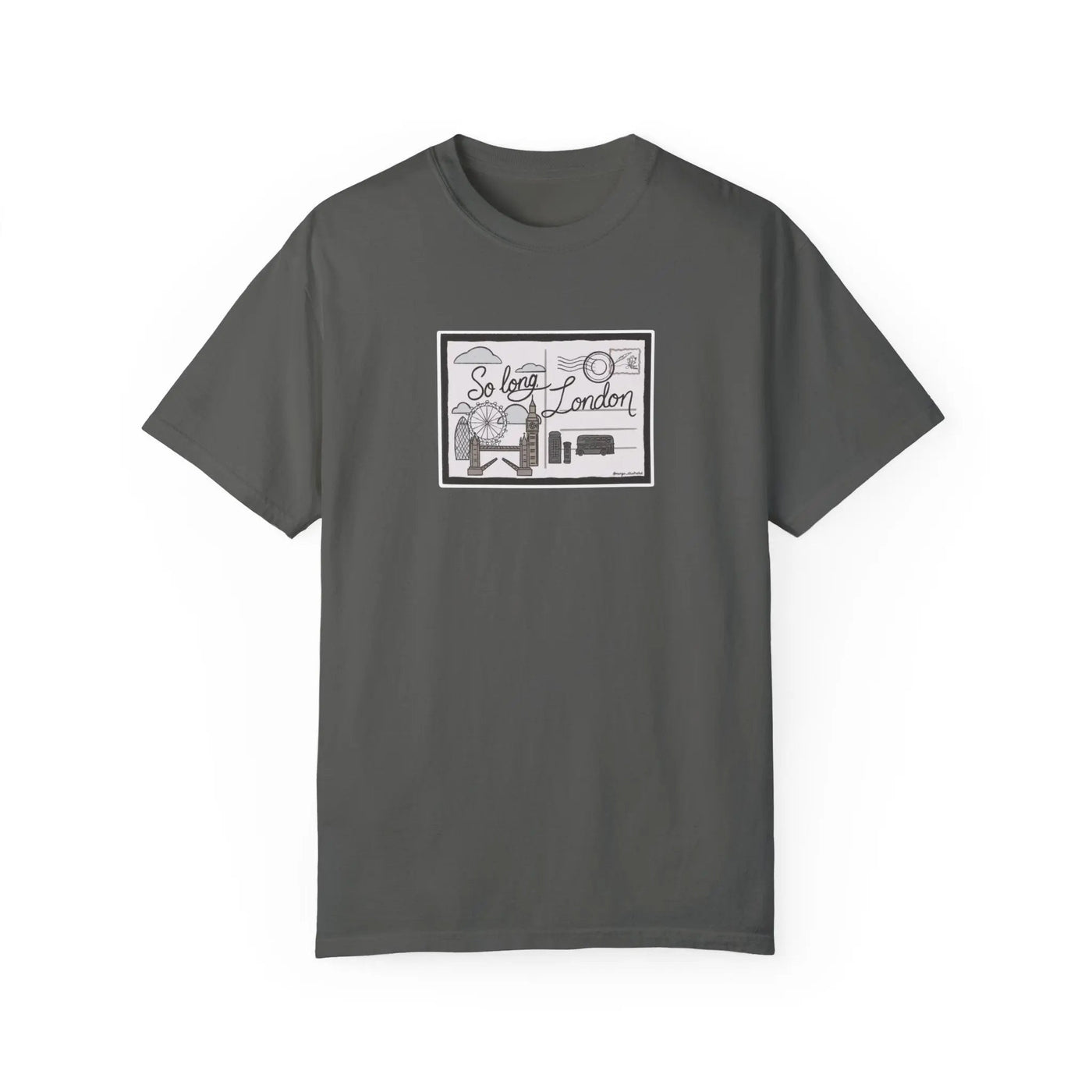 So Long London T - shirt - MangoIllustrated - Apparel