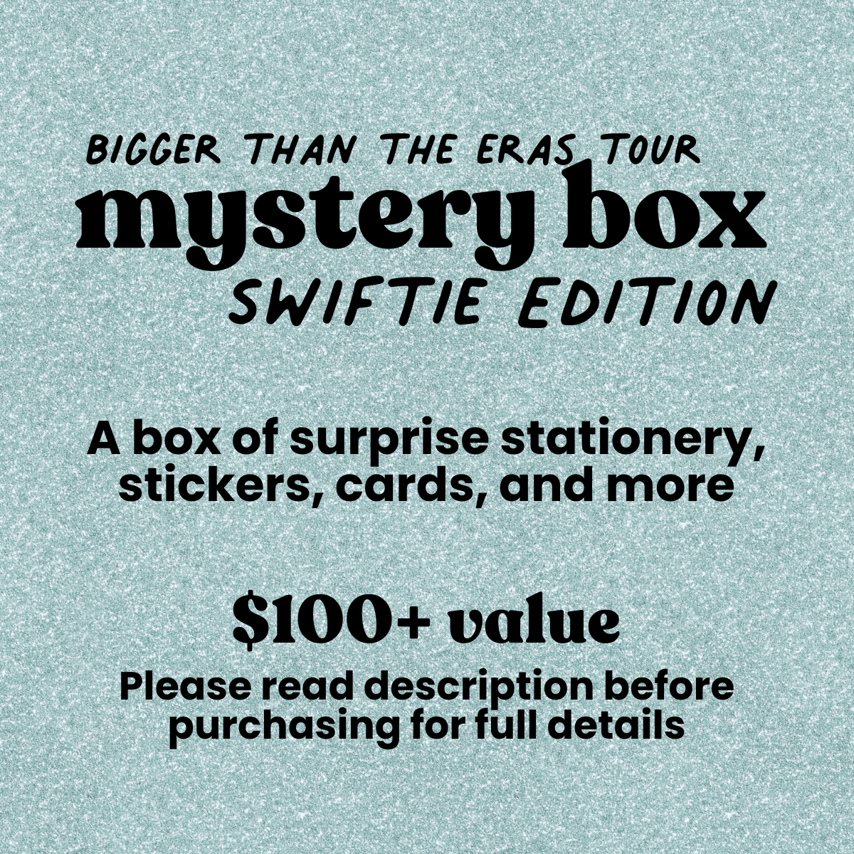 Super Sized Mystery Box - Swiftie Edition - MangoIllustrated - Mystery Pack