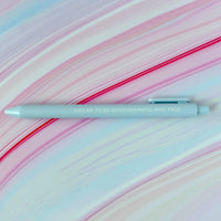 Swear to be overdramatic and true jotter gel pen - MangoIllustrated - Pens