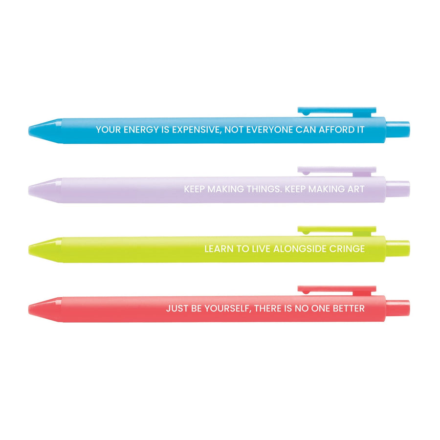 Swift Affirmations pen set - MangoIllustrated - Pen Sets