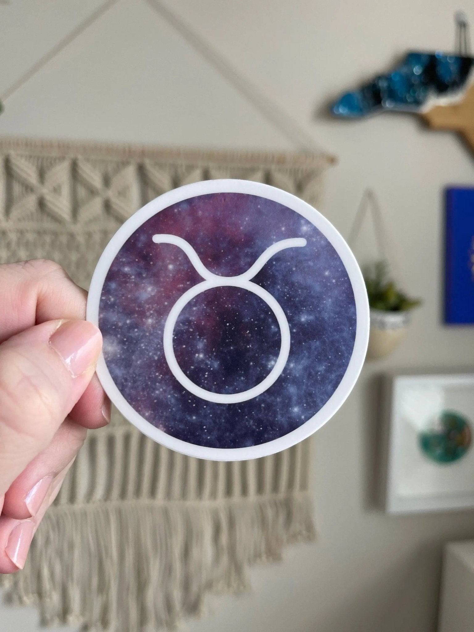 Taurus Galaxy sticker - MangoIllustrated - Sticker