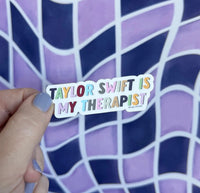 Taylor Swift is my therapist sticker - MangoIllustrated - Sticker