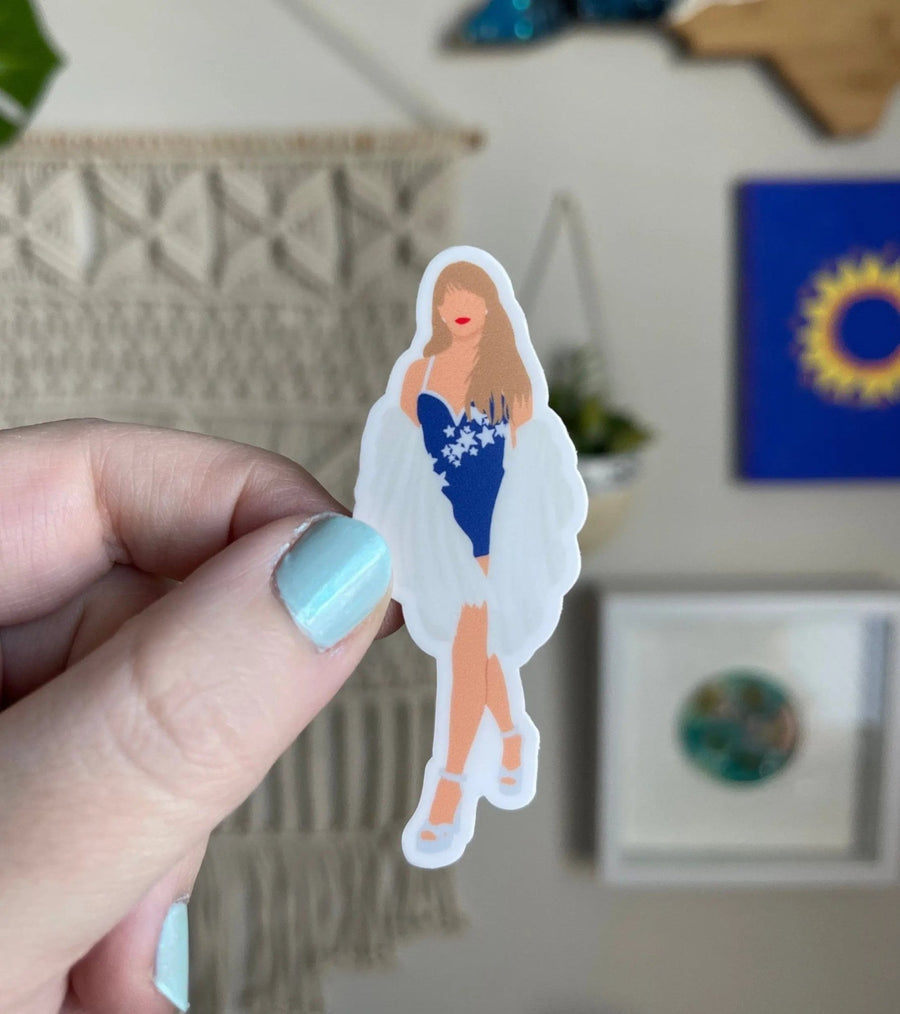 Taylor Swift Midnights dress sticker - MangoIllustrated - Sticker