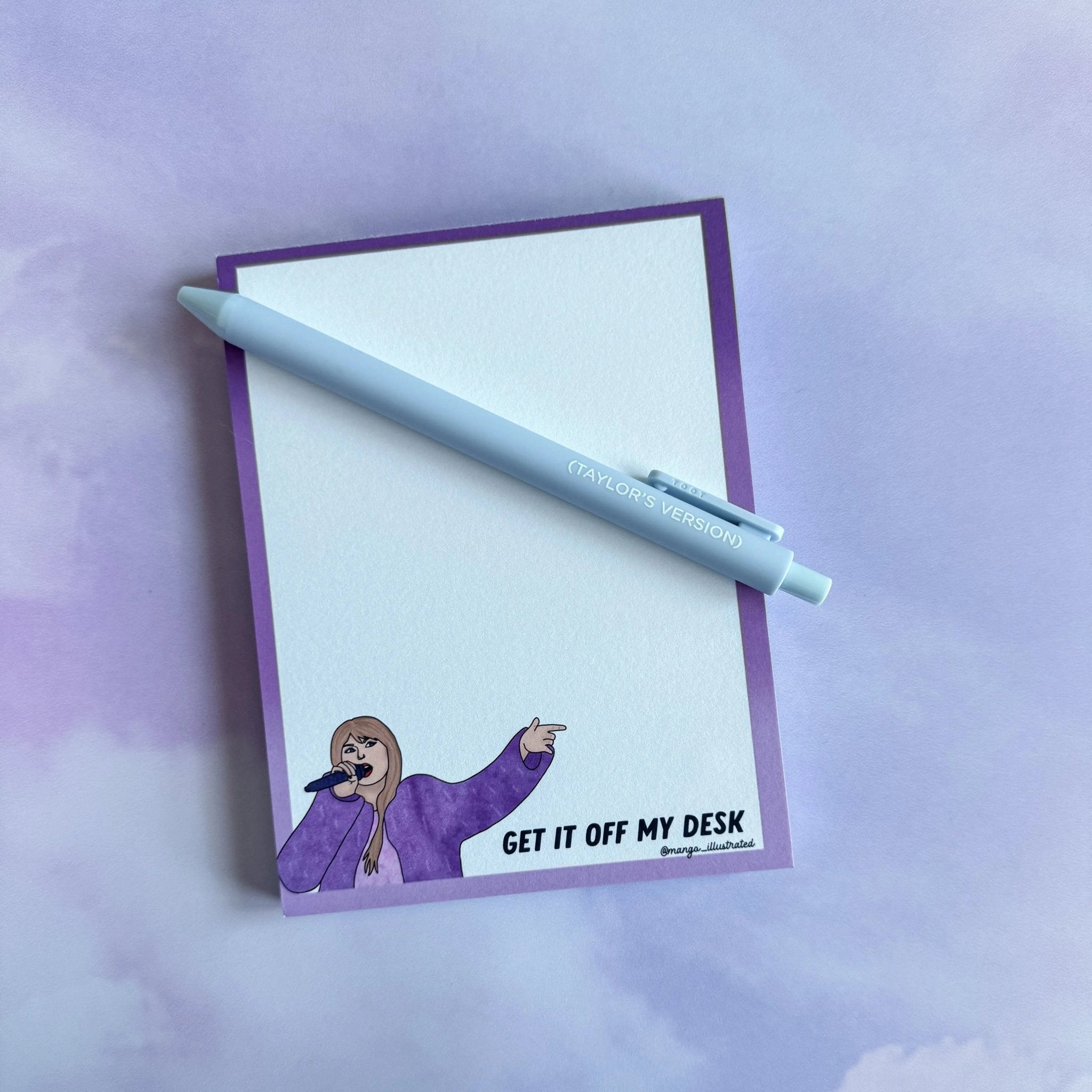(Taylor's Version) jotter gel pen - MangoIllustrated - Pens