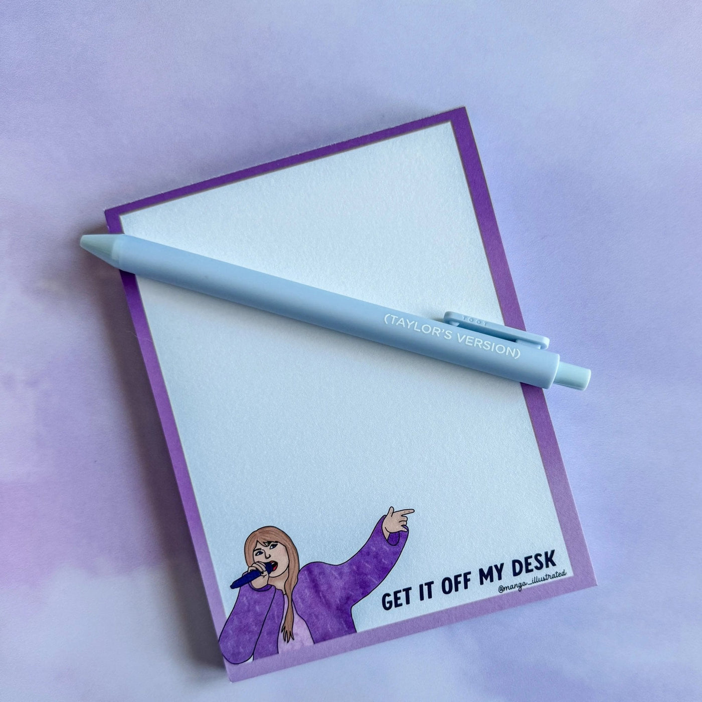 (Taylor's Version) jotter gel pen - MangoIllustrated - Pens