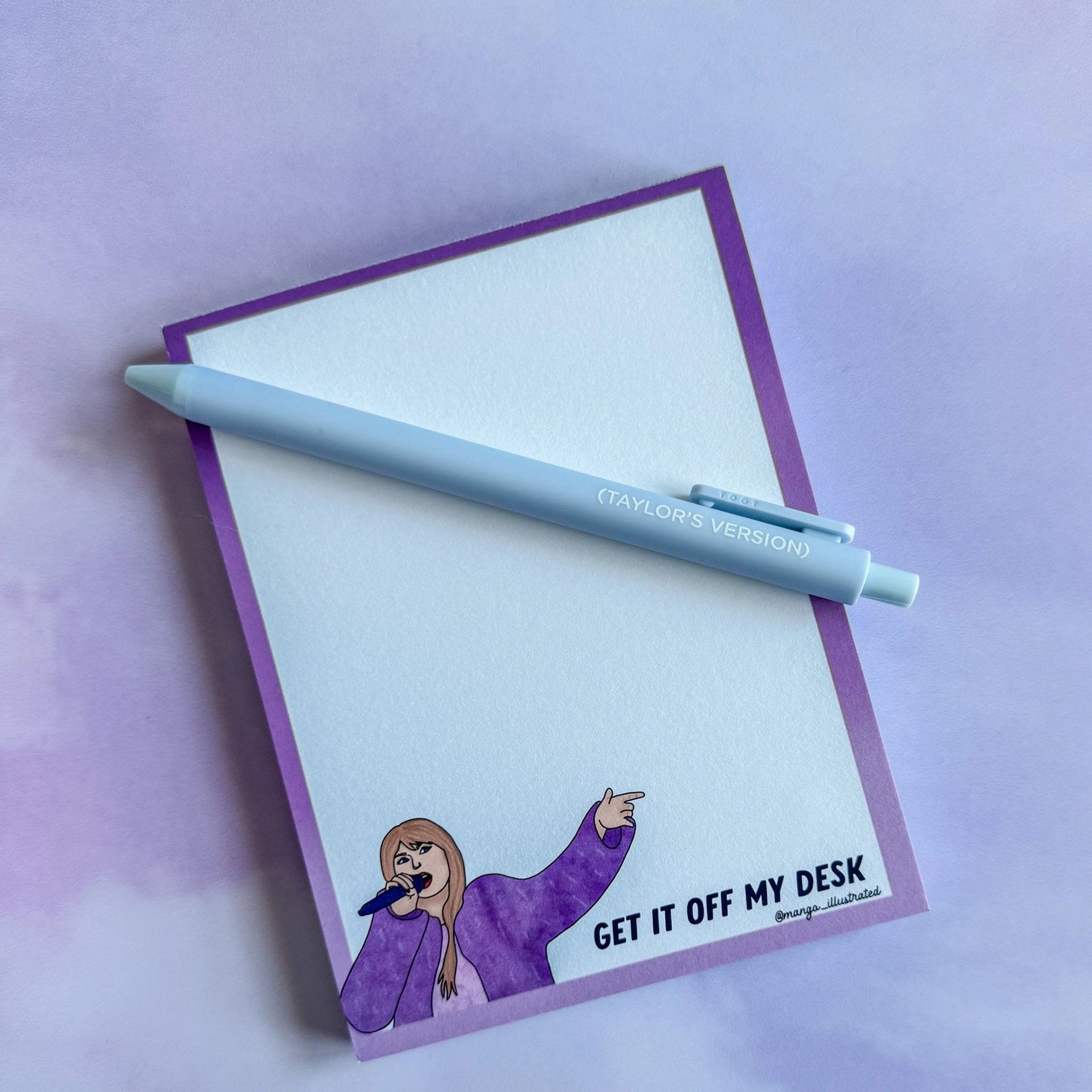 (Taylor's Version) jotter gel pen - MangoIllustrated - Pens