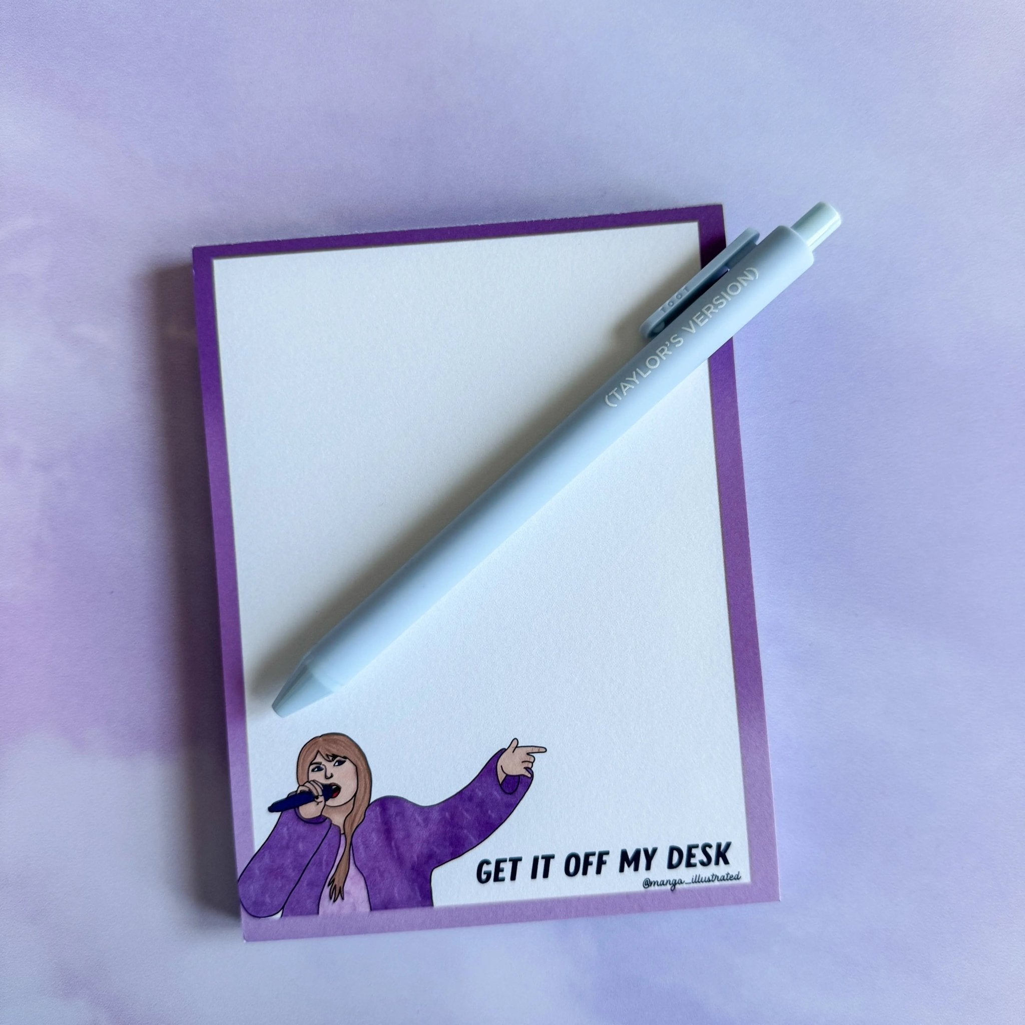 (Tay's Version) jotter gel pen - MangoIllustrated - Pens