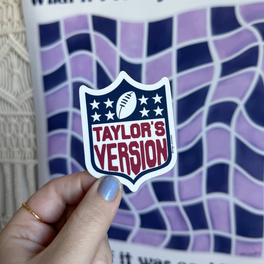(Tay’s Version) of football sticker - MangoIllustrated - Sticker