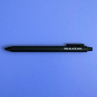 The Black Dog jotter gel pen - MangoIllustrated - Pens