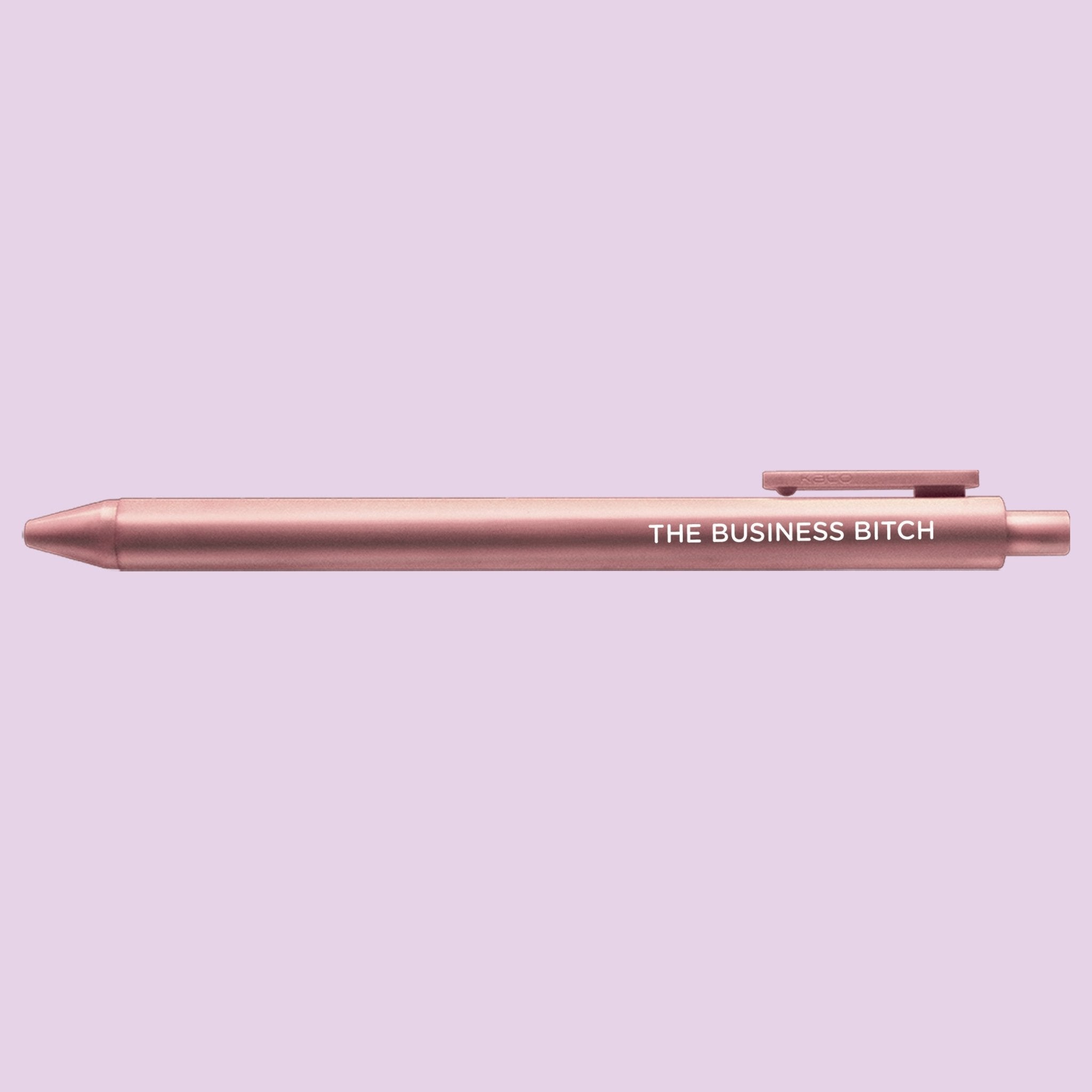 The Business Bitch jotter gel pen - MangoIllustrated - Pens