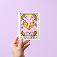 The Galentine Tarot Card Galentine's Day card - MangoIllustrated - Greeting Cards