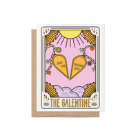 The Galentine Tarot Card Galentine's Day card - MangoIllustrated - Greeting Cards