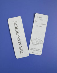 The Manuscript bookmark - MangoIllustrated - Bookmarks