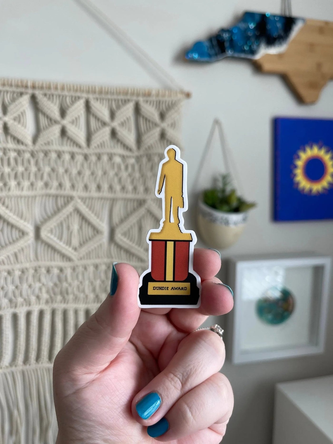 The Office Dundie Award sticker - MangoIllustrated - Sticker