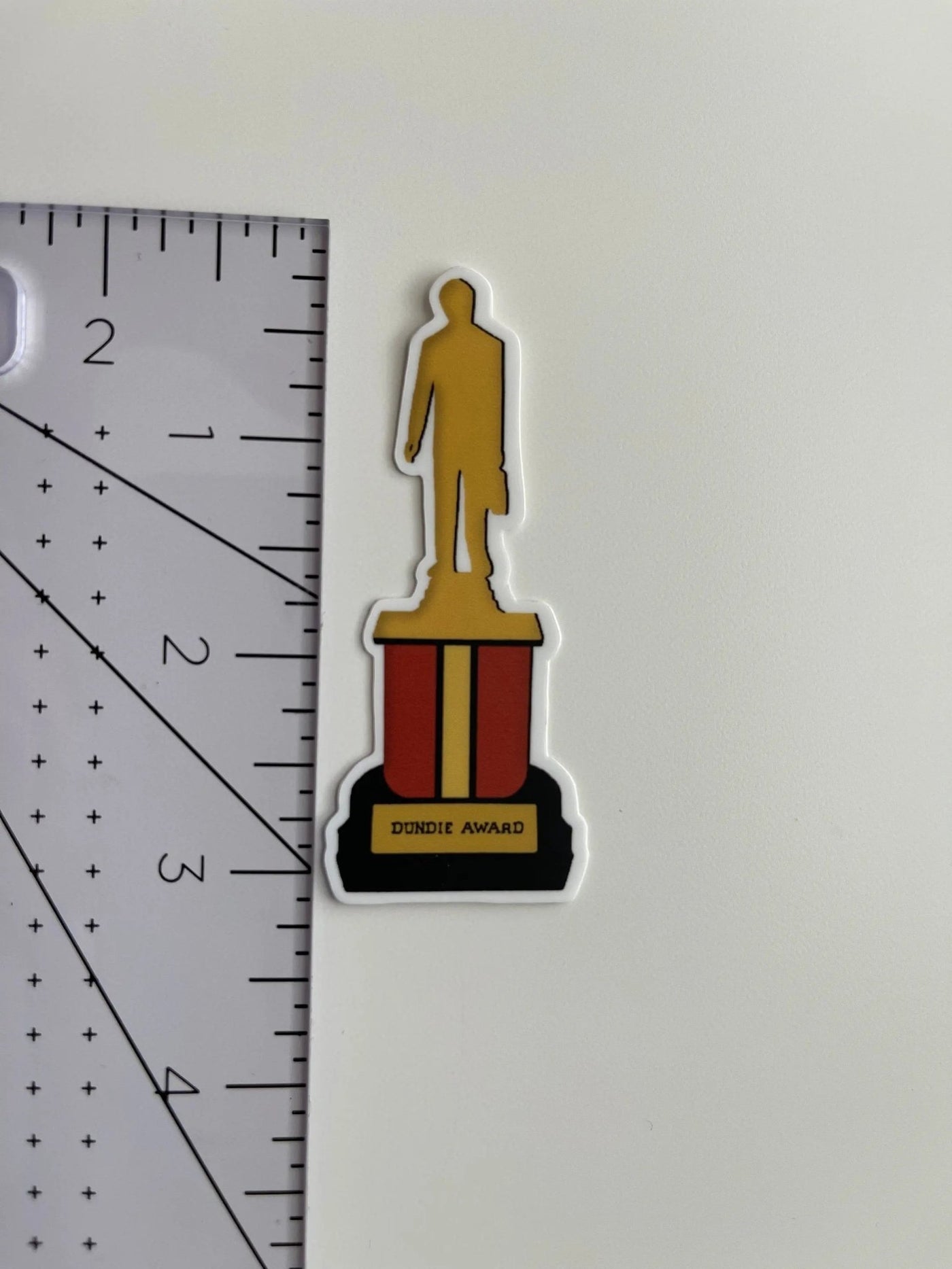 The Office Dundie Award sticker - MangoIllustrated - Sticker