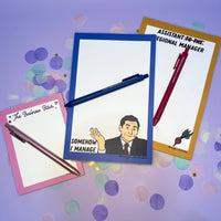 The Workplace jotter gel pen set - MangoIllustrated - Pens