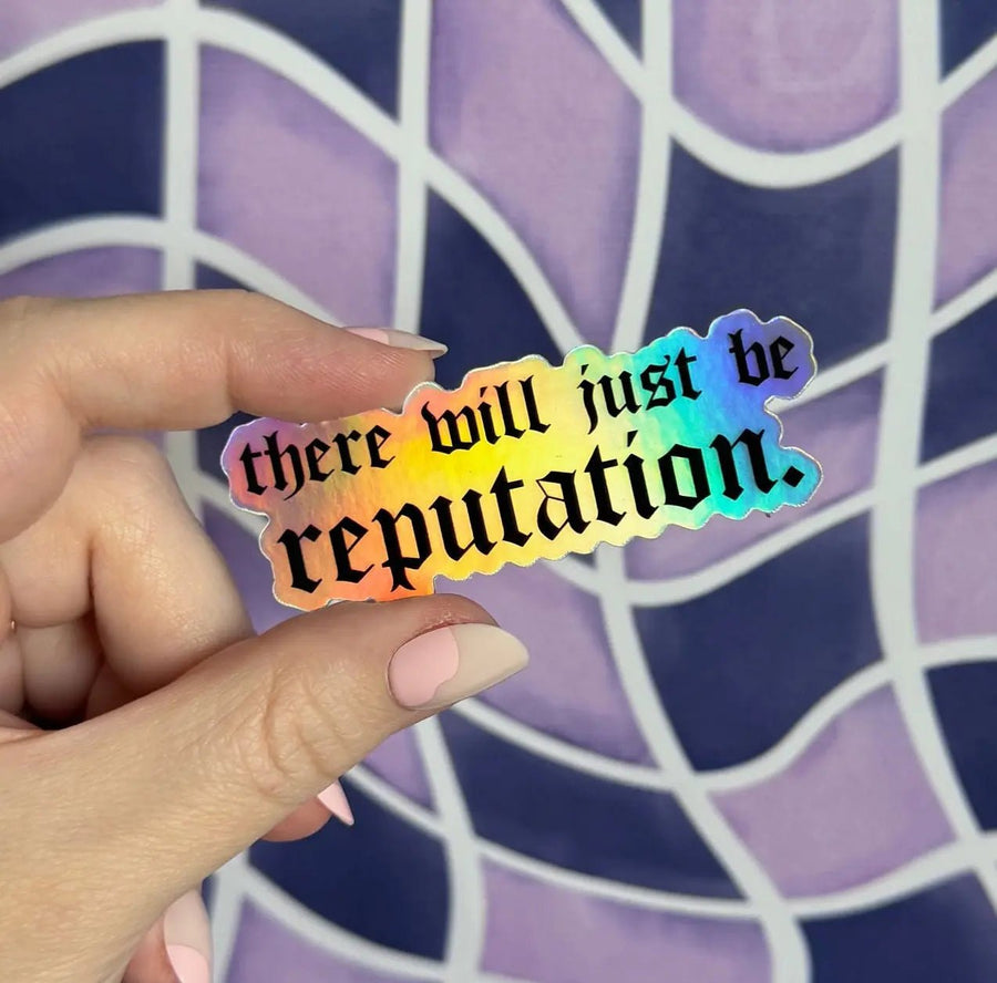 There will just be reputation sticker - MangoIllustrated - Sticker