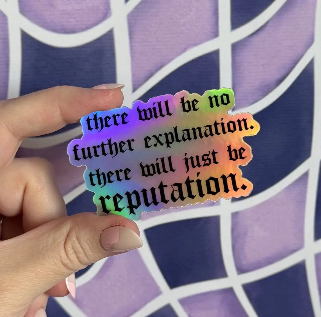 There will just be reputation sticker - MangoIllustrated - Sticker