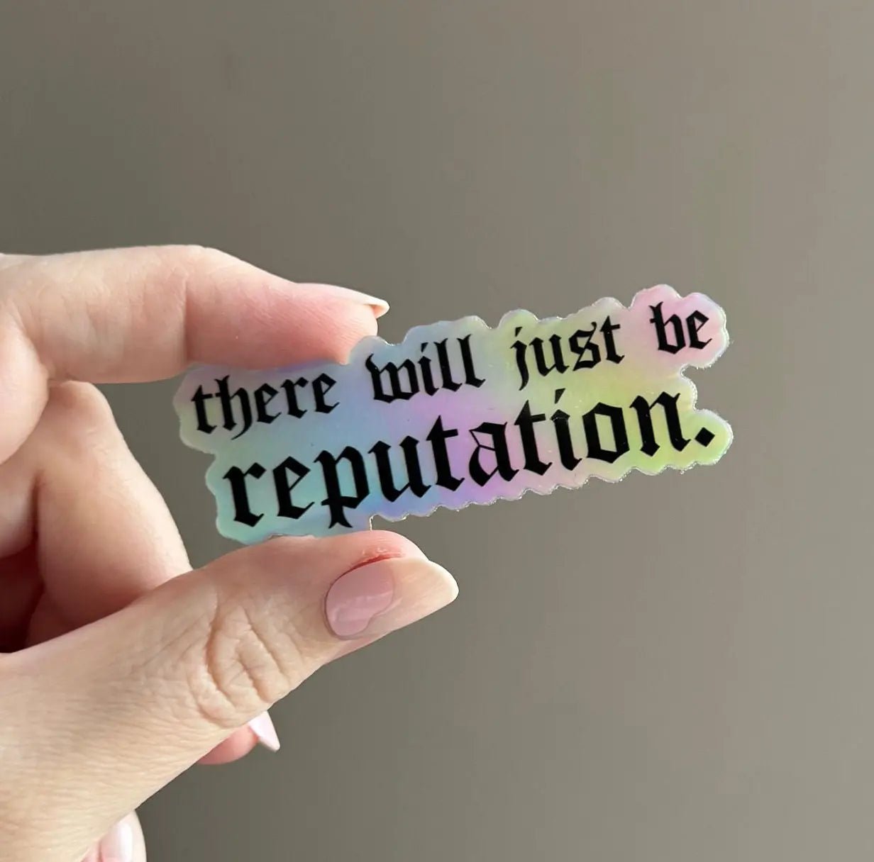 There will just be reputation sticker - MangoIllustrated - Sticker