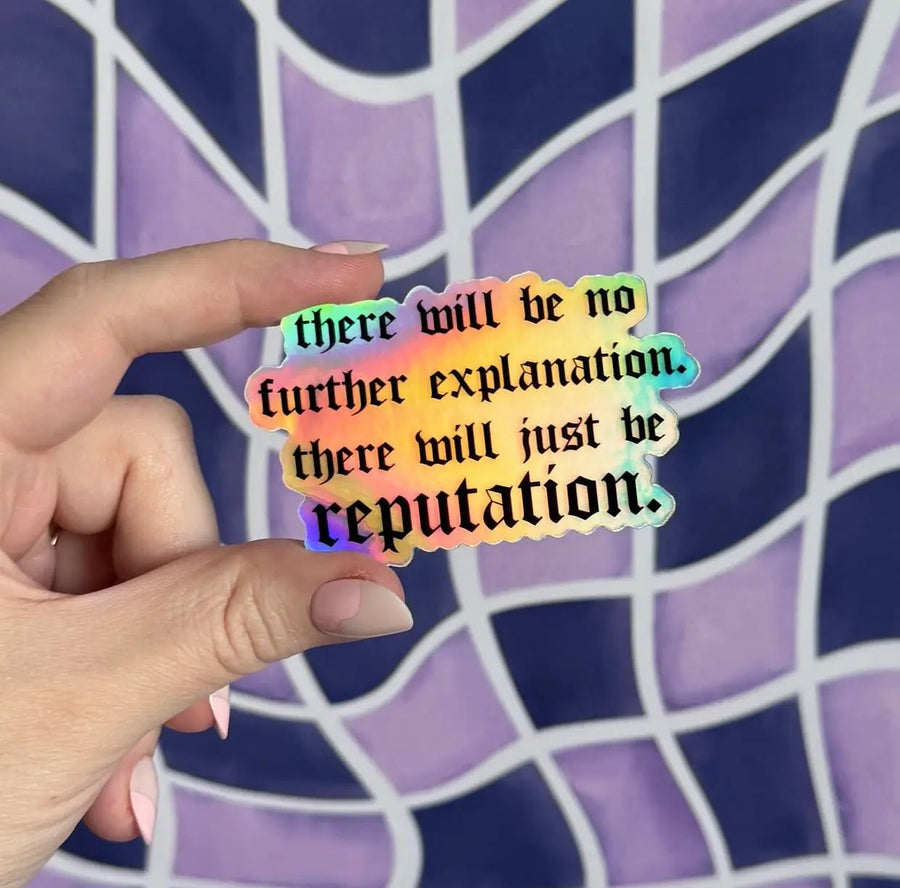 There will just be reputation sticker - MangoIllustrated - Sticker