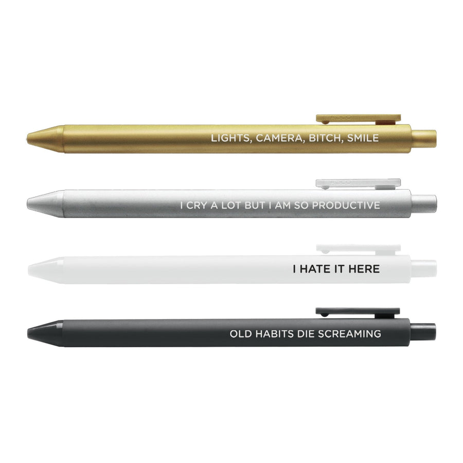 Tortured Poets jotter pen set - MangoIllustrated - Pen Sets