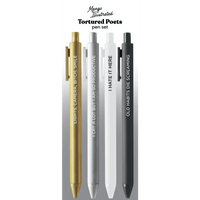 Tortured Poets jotter pen set - MangoIllustrated - Pen Sets