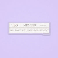 TTPD member sticker - MangoIllustrated - Sticker