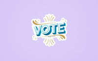 VOTE sticker - MangoIllustrated - Sticker