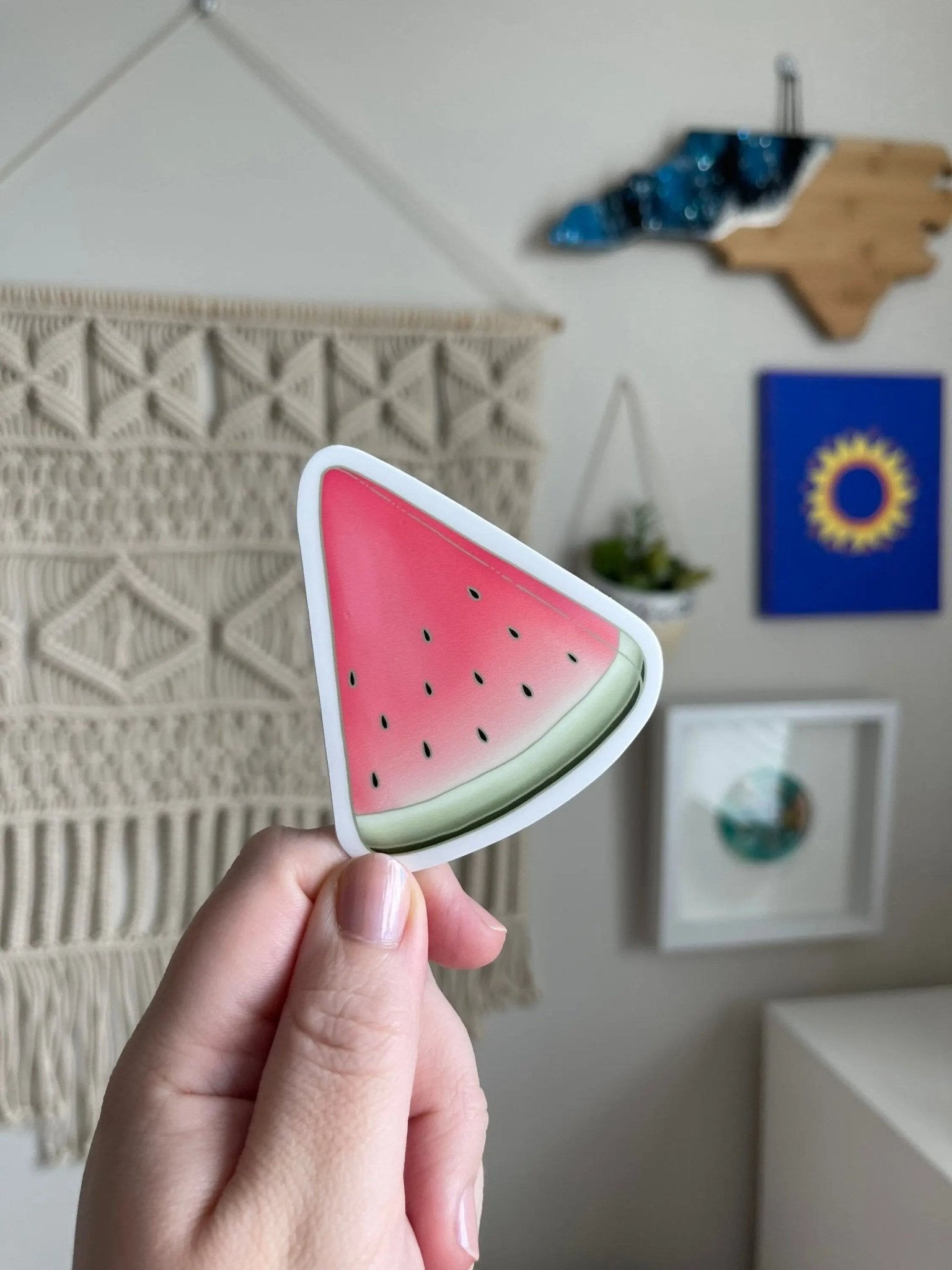 Watermelon slice sticker - MangoIllustrated - Sticker