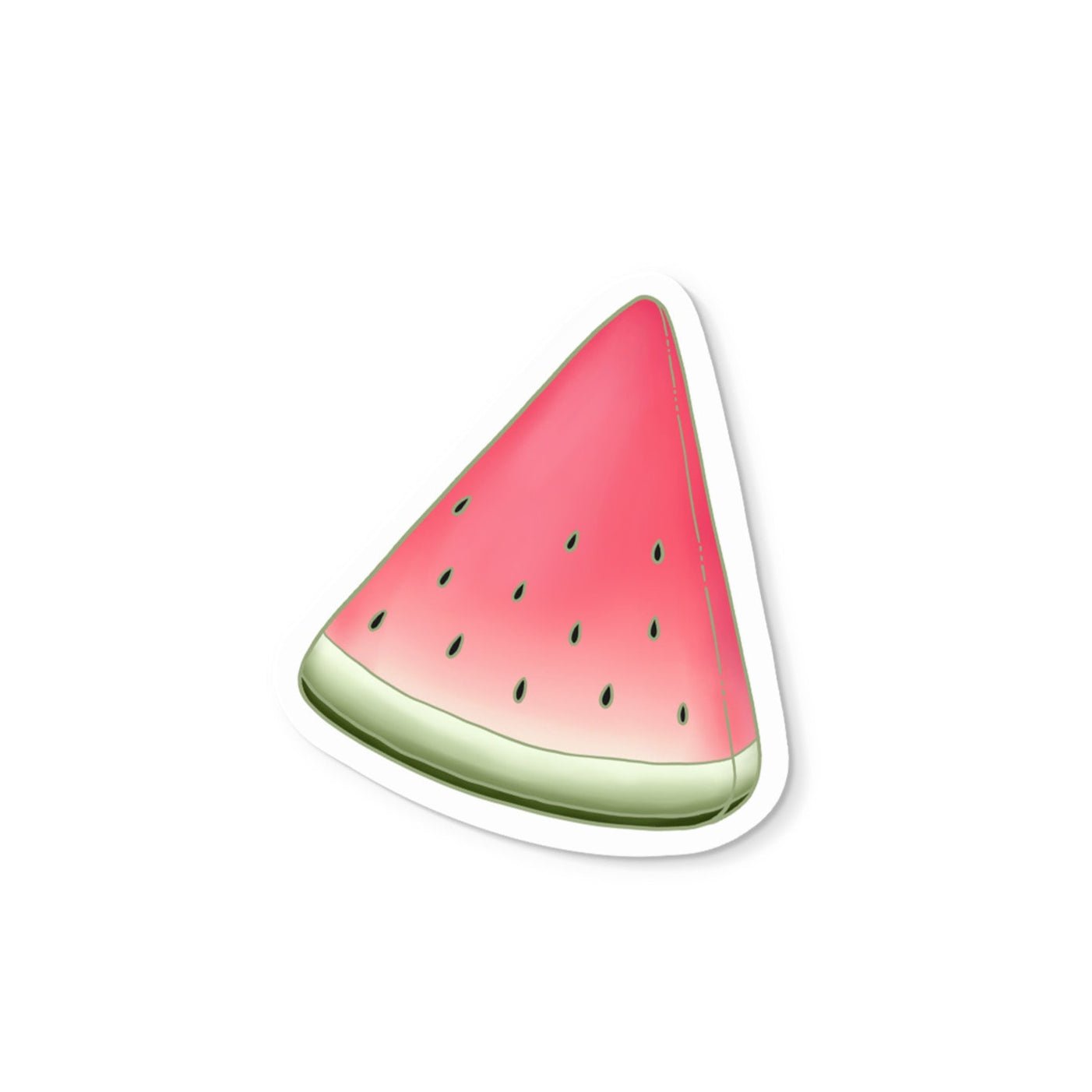 Watermelon slice sticker - MangoIllustrated - Sticker