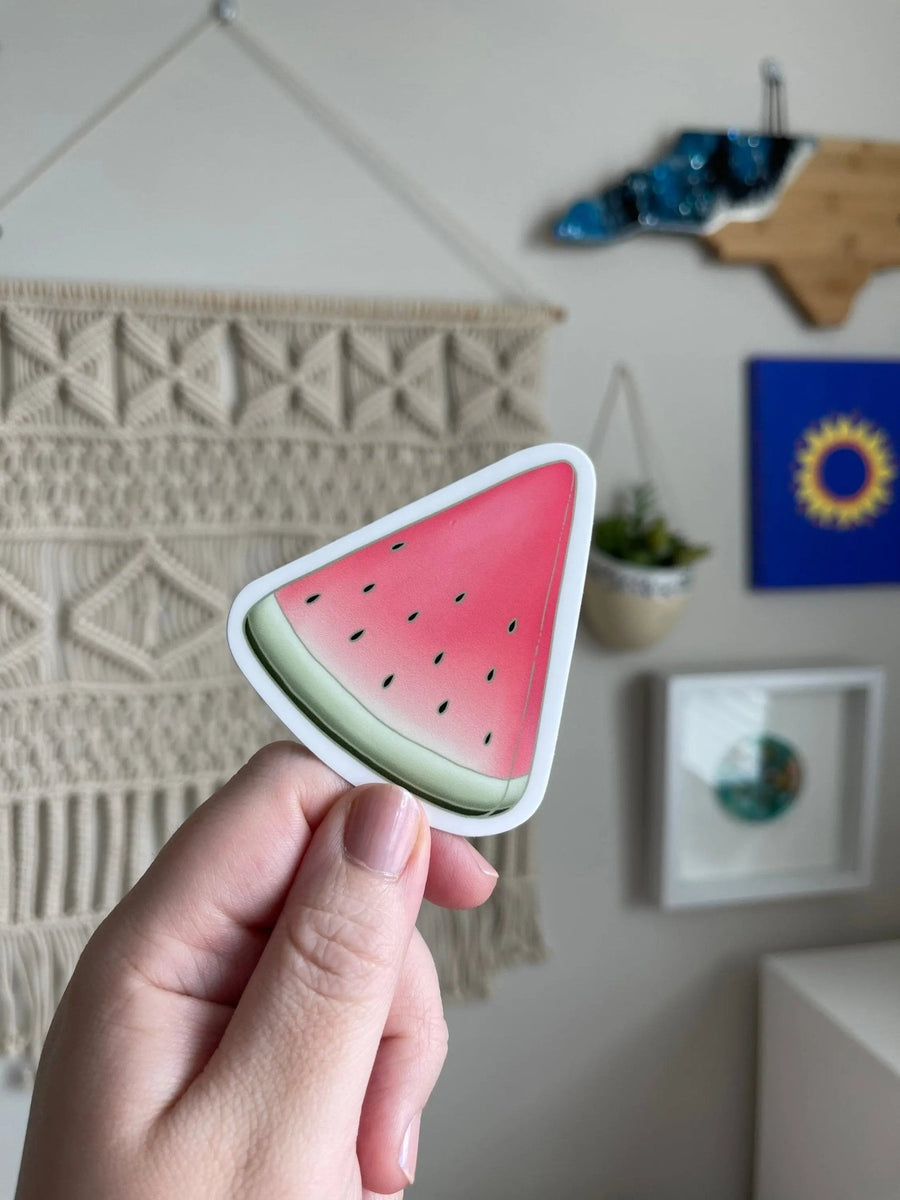 Watermelon slice sticker - MangoIllustrated - Sticker