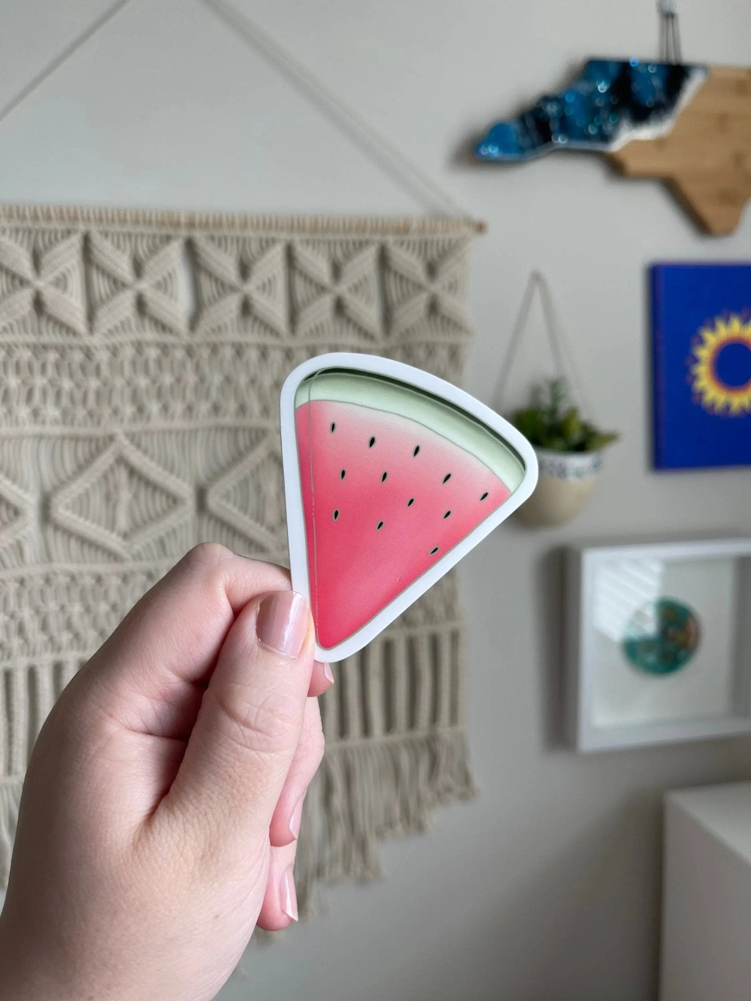 Watermelon slice sticker - MangoIllustrated - Sticker