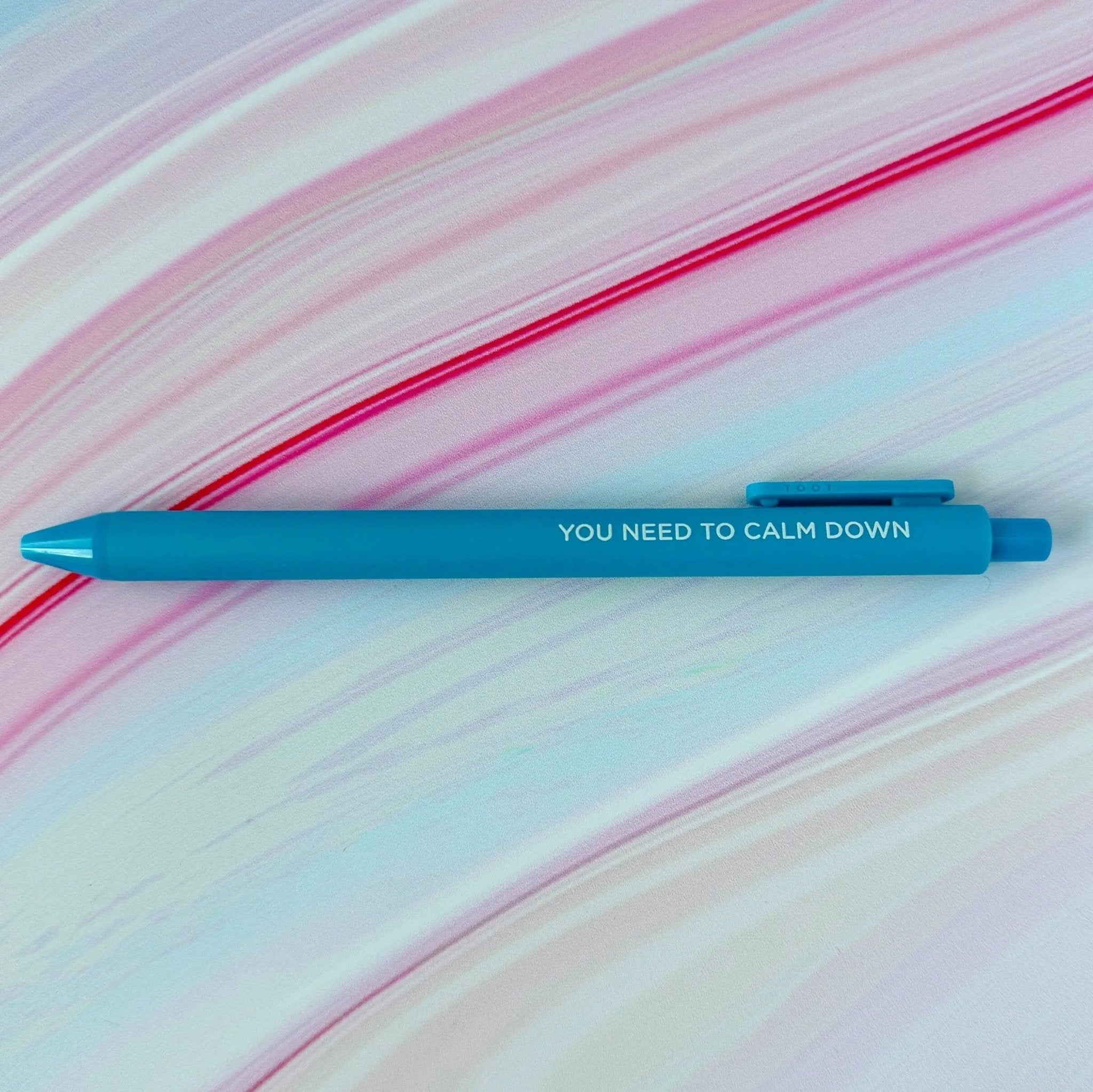 You Need to Calm Down jotter gel pen - MangoIllustrated - Pens