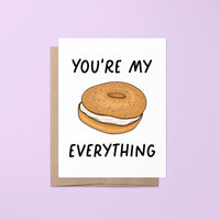 You're my everything card - MangoIllustrated - Greeting Cards