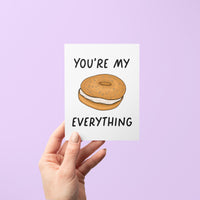 You're my everything card - MangoIllustrated - Greeting Cards