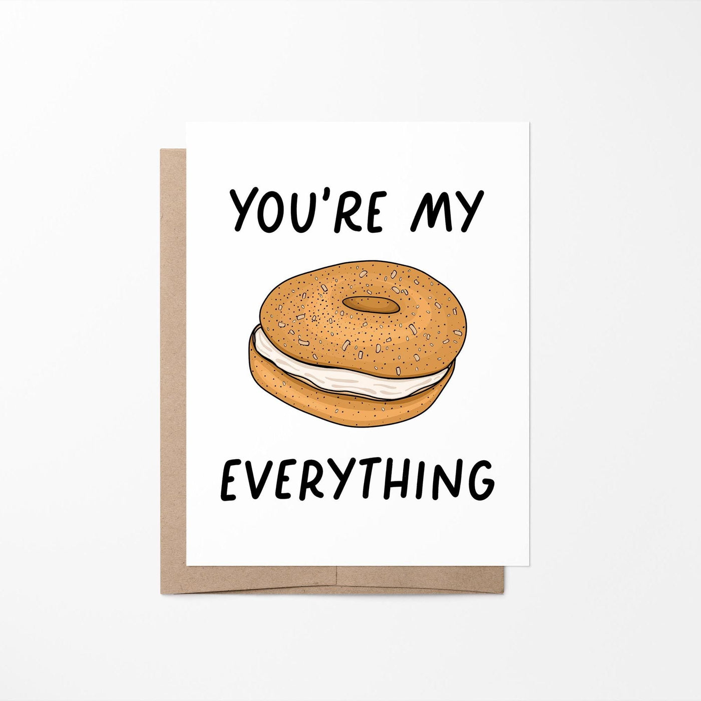 You're my everything card - MangoIllustrated - Greeting Cards