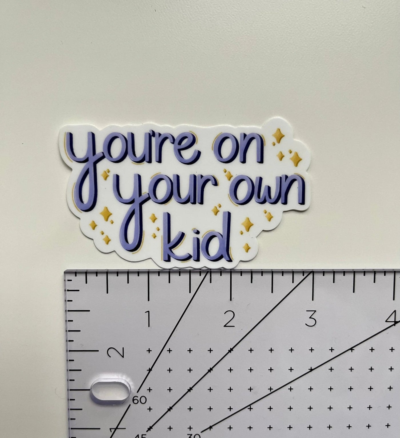 You’re on your own kid sticker - MangoIllustrated - Sticker